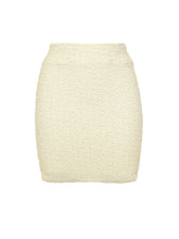 Cargar imagen en el visor de la galería, Product Front: Rio De Sol Falda De Playa Brisa-Offwhite Rubi Skirt