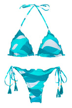 Cargar imagen en el visor de la galería, Product Front: Rio De Sol Conjunto Set Mayaguana Frufru-Fio