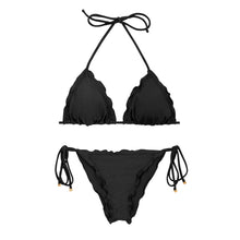 Cargar imagen en el visor de la galería, Product Front: Rio De Sol Conjunto Set Touch-Black Frufru