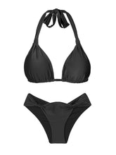 Cargar imagen en el visor de la galería, Product Front: Rio De Sol Conjunto Set Shimmer-Black Mel