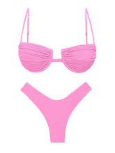 Cargar imagen en el visor de la galería, Product Front: Rio De Sol Conjunto Set Crespinho-Rosa Zaya Nara