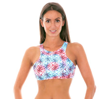 Cargar imagen en el visor de la galería, Model Front: Rio De Sol Sostén Soutien Tiejean Sporty