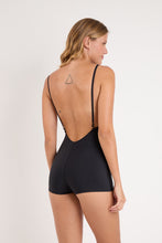 Cargar imagen en el visor de la galería, Model Back: Rio De Sol Una Pieza Nero Margot