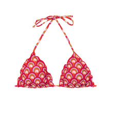 Cargar imagen en el visor de la galería, Product Front: Rio De Sol Sostén Top Floral-Scales Frufru