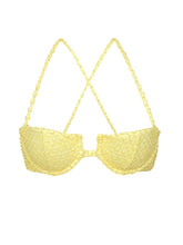 Cargar imagen en el visor de la galería, Product Front: Rio De Sol Sostén Top Drift-Butterglow Juliette-Tie