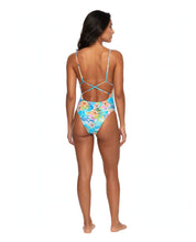 Cargar imagen en el visor de la galería, Model Back: Rio De Sol Una Pieza Maxi Flower Body