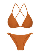 Cargar imagen en el visor de la galería, Product Front: Rio De Sol Conjunto Set Ferrugo Tri-Aya Cheeky-Aya