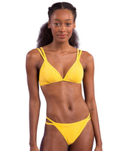 Cargar imagen en el visor de la galería, Gallery: Rio De Sol Conjunto Set Malibu-Yellow Tri-Duo Rio-Duo