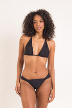 Cargar imagen en el visor de la galería, Model Front: Rio De Sol Bragas Bottom Nero Mel-Comfy