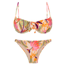Cargar imagen en el visor de la galería, Product Front: Rio De Sol Conjunto Set Oasis Balconet-Tie Leblon