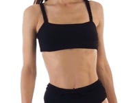 Cargar y reproducir el video en el visor de la galería, Video: Rio De Sol Conjunto Set St-Tpz-Black Reto Hotpant-High