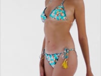 Cargar y reproducir el video en el visor de la galería, Video: Rio De Sol Bragas Bottom Dubai Frufru-Comfy