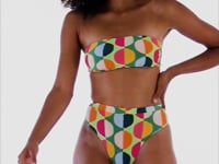 Cargar y reproducir el video en el visor de la galería, Video: Rio De Sol Bragas Bottom Garden-City Hotpant-Cos