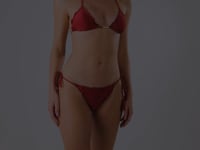 Cargar y reproducir el video en el visor de la galería, Video: Rio De Sol Bragas Bottom Shimmer-Divino Frufru