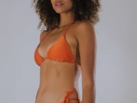 Cargar y reproducir el video en el visor de la galería, Video: Rio De Sol Bragas Bottom Shimmer-Paprica Cheeky-Tie