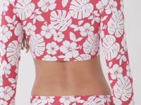 Cargar y reproducir el video en el visor de la galería, Video: Wednesday In Hawaii By Rio De Sol Sostén Top Pua-Hibiscus Reef