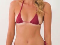 Cargar y reproducir el video en el visor de la galería, Video: Rio De Sol Sostén Top Touch-Carmim Tri-Mini