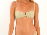 Cargar y reproducir el video en el visor de la galería, Video: Rio De Sol Sostén Top Brisa-Pistache Juliette