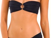 Cargar y reproducir el video en el visor de la galería, Video: Rio De Sol Sostén Top Malibu-Black Mavi