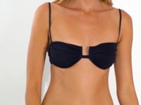 Cargar y reproducir el video en el visor de la galería, Video: Rio De Sol Conjunto Set Malibu-Black Zaya Amy