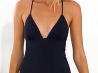 Cargar y reproducir el video en el visor de la galería, Video: Rio De Sol Una Pieza Malibu-Black Alani-Op