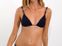 Cargar y reproducir el video en el visor de la galería, Video: Rio De Sol Sostén Top Malibu-Black Lia-Noa