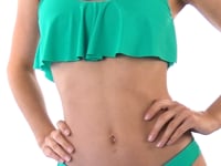 Cargar y reproducir el video en el visor de la galería, Video: Rio De Sol Sostén Top Bahamas Babado