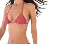 Cargar y reproducir el video en el visor de la galería, Video: Rio De Sol Bragas Bottom Kiwanda Madras Frufru