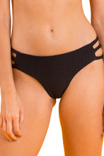 Cargar imagen en el visor de la galería, Gallery: Rio De Sol Bragas Bottom Bora-Black Madrid-Trio