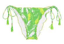 Cargar imagen en el visor de la galería, Product Front: Rio De Sol Bragas Bottom Green-Palms Frufru-Comfy