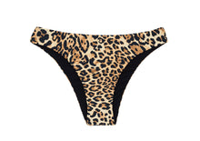 Cargar imagen en el visor de la galería, Product Front: Rio De Sol Bragas Bottom Leopardo Black Babado