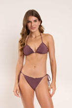 Cargar imagen en el visor de la galería, Model Front: Rio De Sol Bragas Bottom Malibu-Ebano Frufru