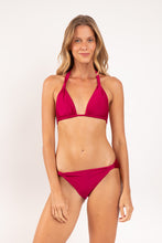 Cargar imagen en el visor de la galería, Model Front: Rio De Sol Bragas Bottom Shimmer-Desejo Mel