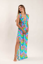 Cargar imagen en el visor de la galería, Image 05: Rio De Sol Vestido De Playa Fusion Long Dress Soleil
