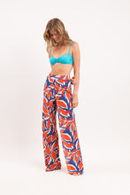 Cargar imagen en el visor de la galería, Image 04: Rio De Sol Pantalones De Playa Leaves Wide Pants