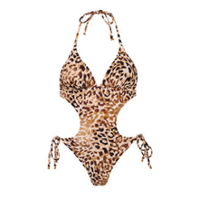 Cargar imagen en el visor de la galería, Product Front: Rio De Sol Una Pieza Leopard Trikini