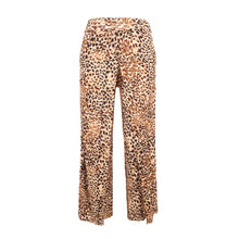 Cargar imagen en el visor de la galería, Product Front: Rio De Sol Pantalones De Playa Leopard Wide Pants