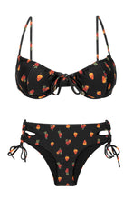 Cargar imagen en el visor de la galería, Product Front: Rio De Sol Conjunto Set Cashew Balconet-Tie Madrid