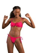 Cargar imagen en el visor de la galería, Image 04: Rio De Sol Conjunto Set Dots-Virtual-Pink Balconet-Tie Pipa