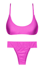 Cargar imagen en el visor de la galería, Product Front: Rio De Sol Conjunto Set Eden-Pink Bralette Rio-Cos