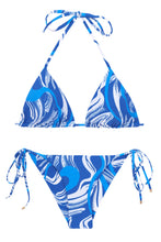 Cargar imagen en el visor de la galería, Product Front: Rio De Sol Conjunto Set Inagua Tri-Inv Cheeky-Tie