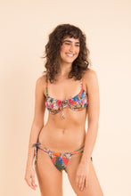 Cargar imagen en el visor de la galería, Model Front: Rio De Sol Conjunto Set Jungle Balconet-Tie Pipa