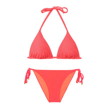 Cargar imagen en el visor de la galería, Product Front: Rio De Sol Conjunto Set Malibu-Folia Tri-Inv Lacinho