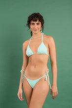 Cargar imagen en el visor de la galería, Image 11: Rio De Sol Conjunto Set Malibu-Menta Tri-Inv Cheeky-Tie