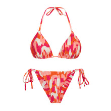 Cargar imagen en el visor de la galería, Product Front: Rio De Sol Conjunto Set Mirage Tri-Inv Cheeky-Tie