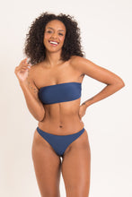 Cargar imagen en el visor de la galería, Image 07: Rio De Sol Conjunto Set Navy Bandeau-Reto Nice-Fio