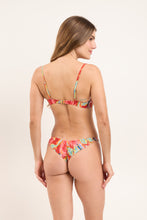 Cargar imagen en el visor de la galería, Model Back: Rio De Sol Conjunto Set Sea-Bloom Bandeau-Joy Nice