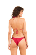 Cargar imagen en el visor de la galería, Model Back: Rio De Sol Conjunto Set Shimmer-Divino Tri-Inv Cheeky-Tie