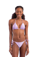 Cargar imagen en el visor de la galería, Model Front: Rio De Sol Conjunto Set Shimmer-Harmonia Tri-Inv Cheeky-Tie