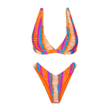 Cargar imagen en el visor de la galería, Product Front: Rio De Sol Conjunto Set Stripes Alba Cali